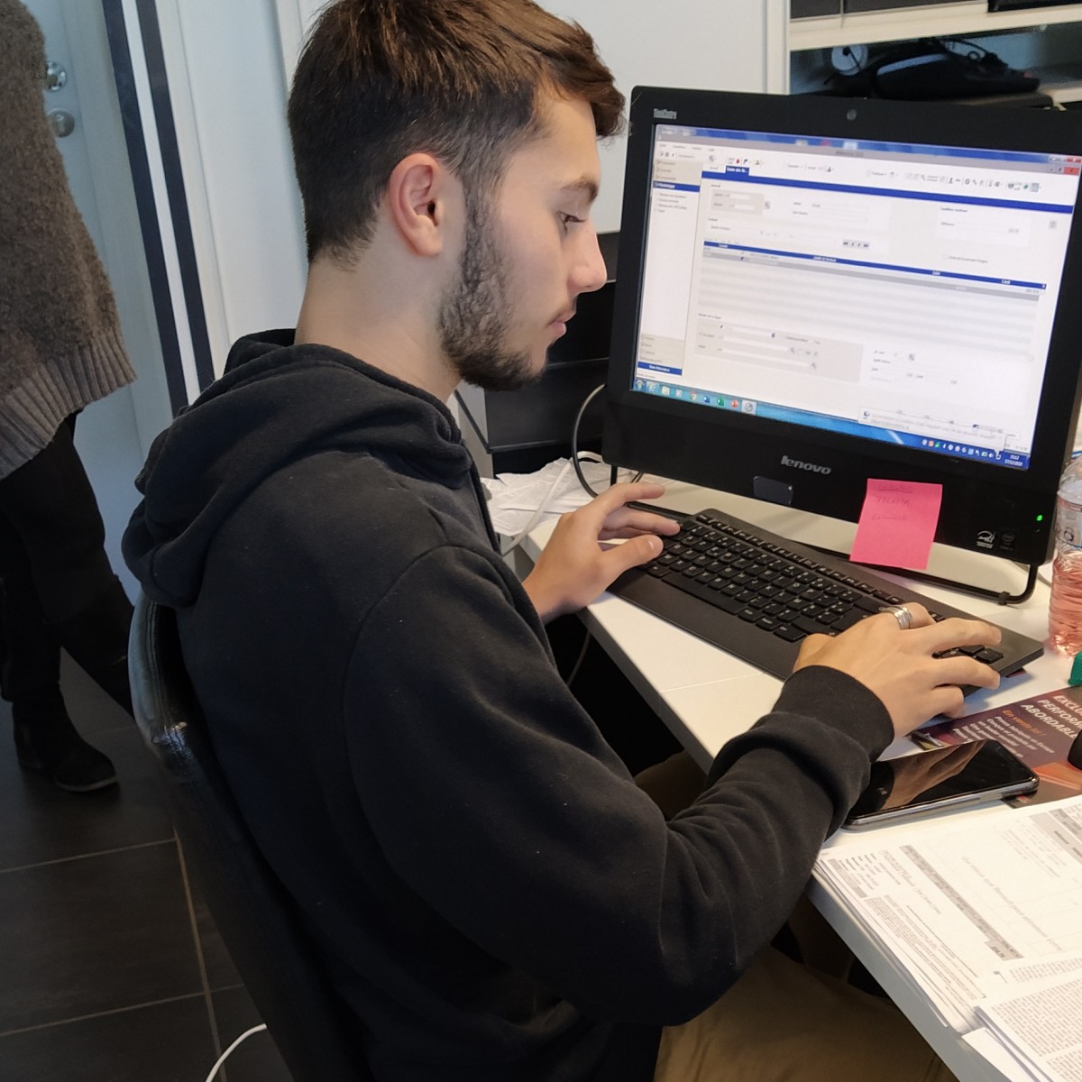 Stage : Les 1ère STMG construisent leur projet.