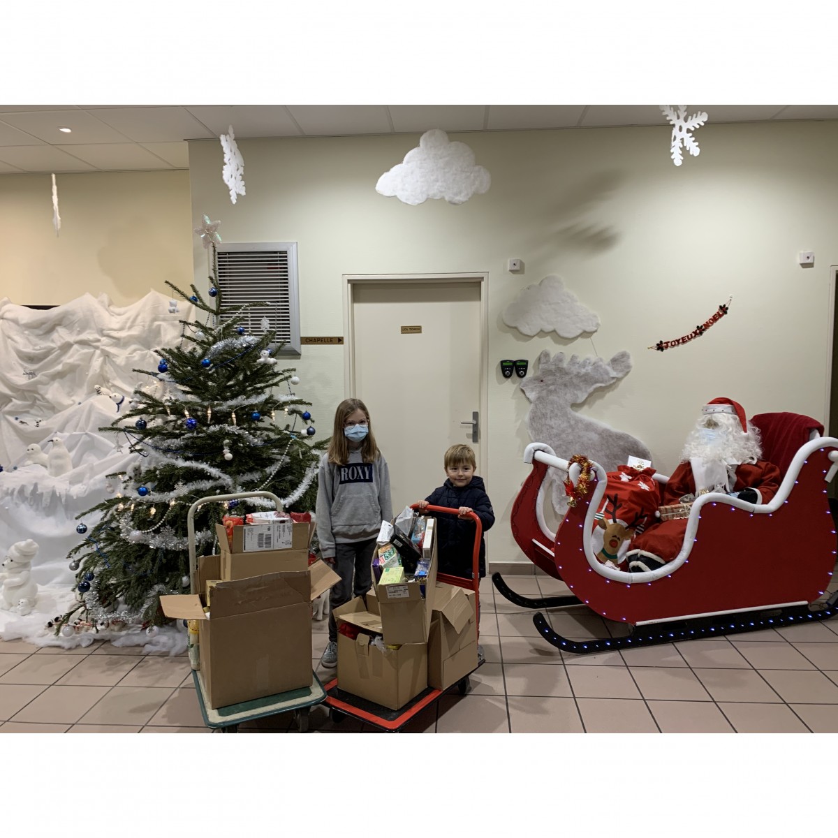 Collecte pour l’EHPAD des Petites Sœurs des Pauvres