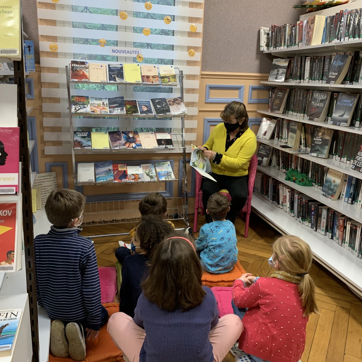 Sortie à la bibliothèque