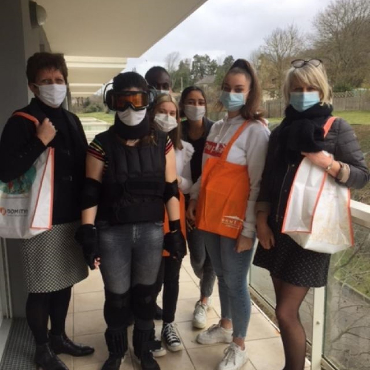 Les 1 SPVL dans la peau des personnes âgées à la résidence DOMITYS de Montivilliers