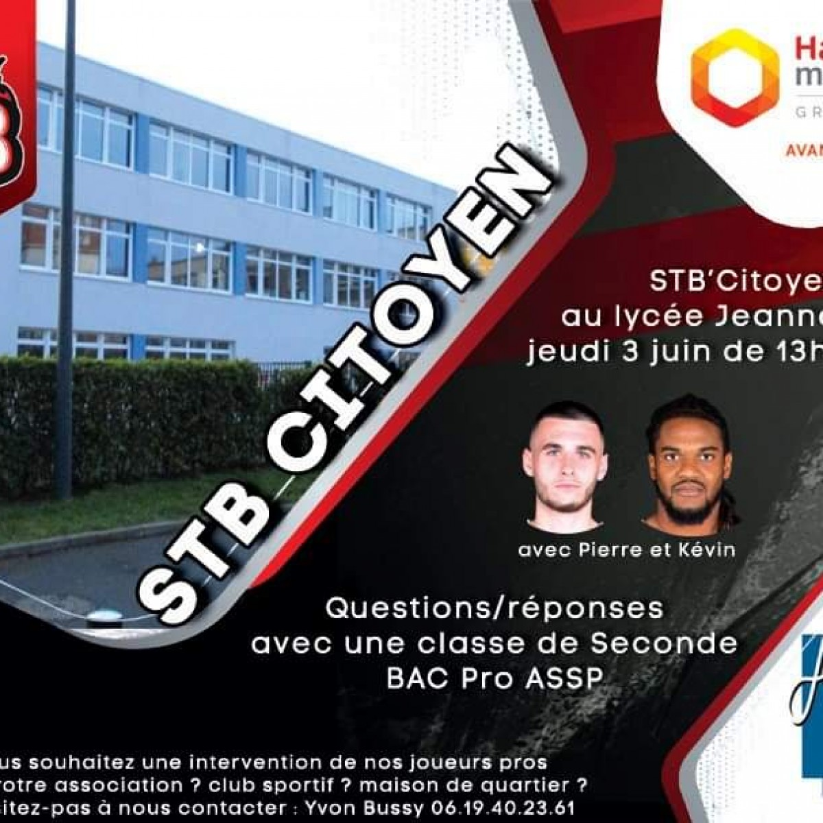 Les 2nde ASSP reçoivent le STB