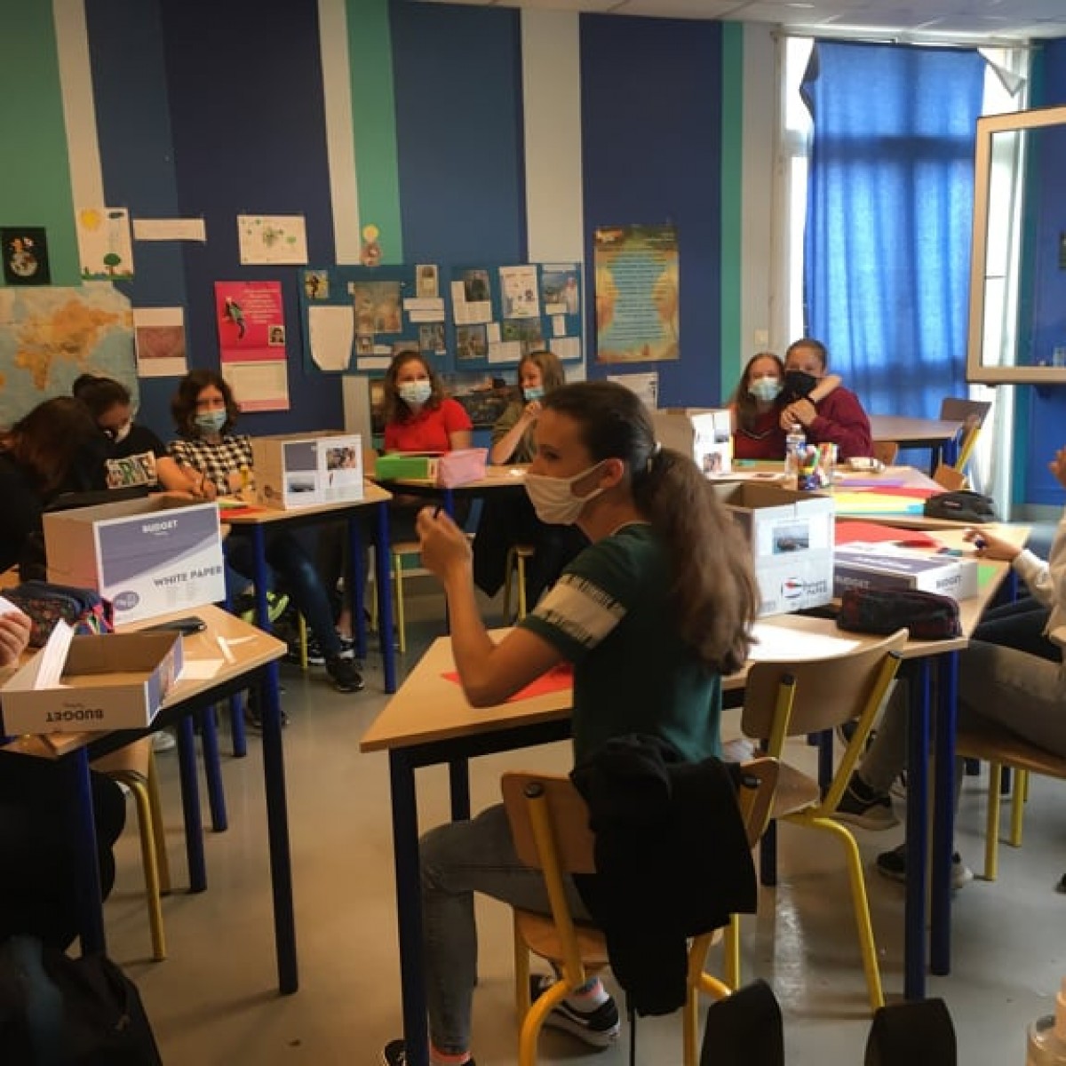 Les ambassadrices de la paix préparent la collecte pour France Madagascar