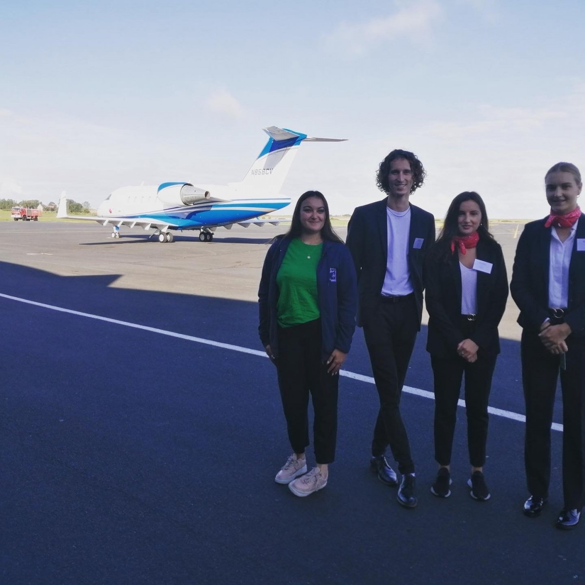 Les 2 TO aux journées portes ouvertes de l'aéroport