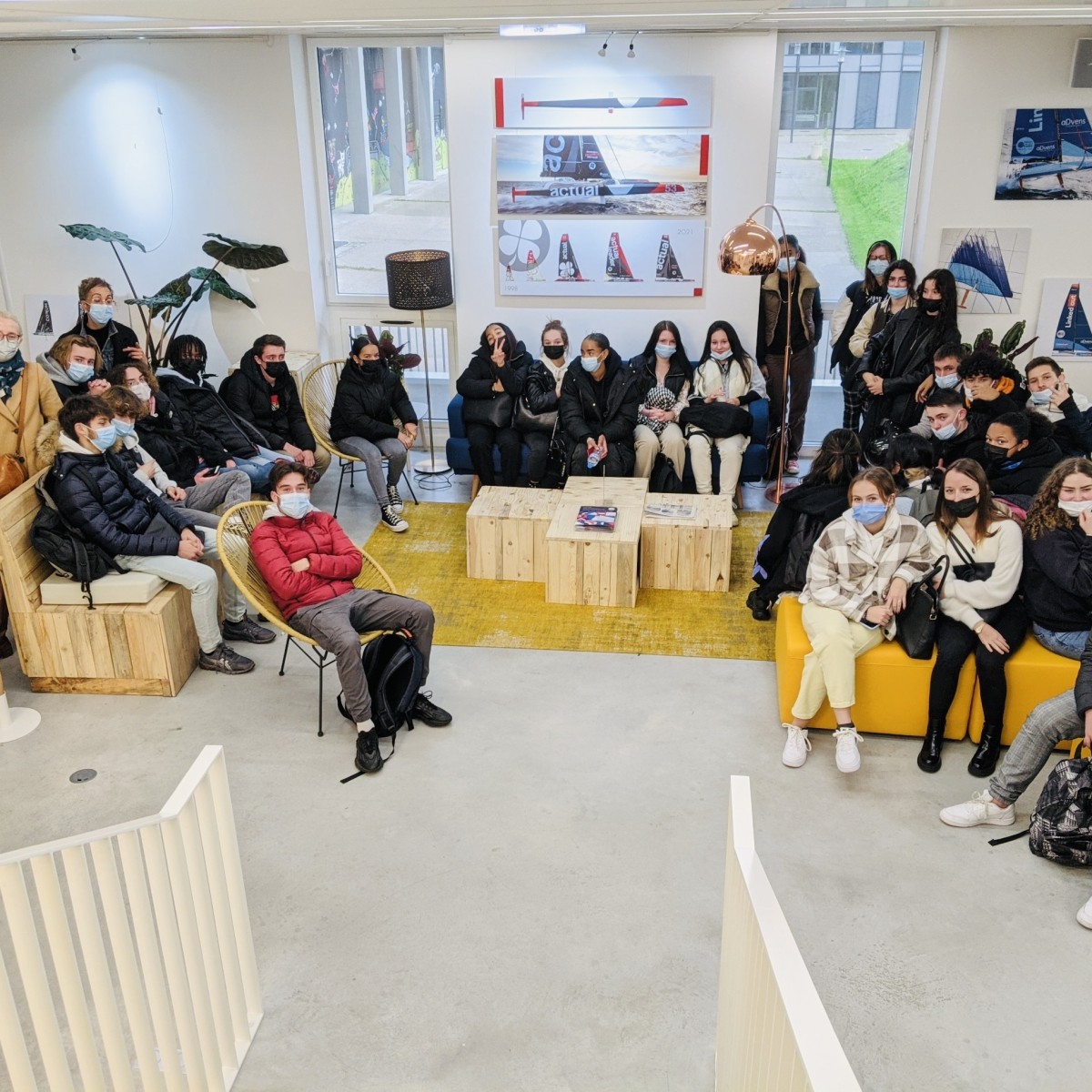 Les 1ères STMG à la Cité numérique