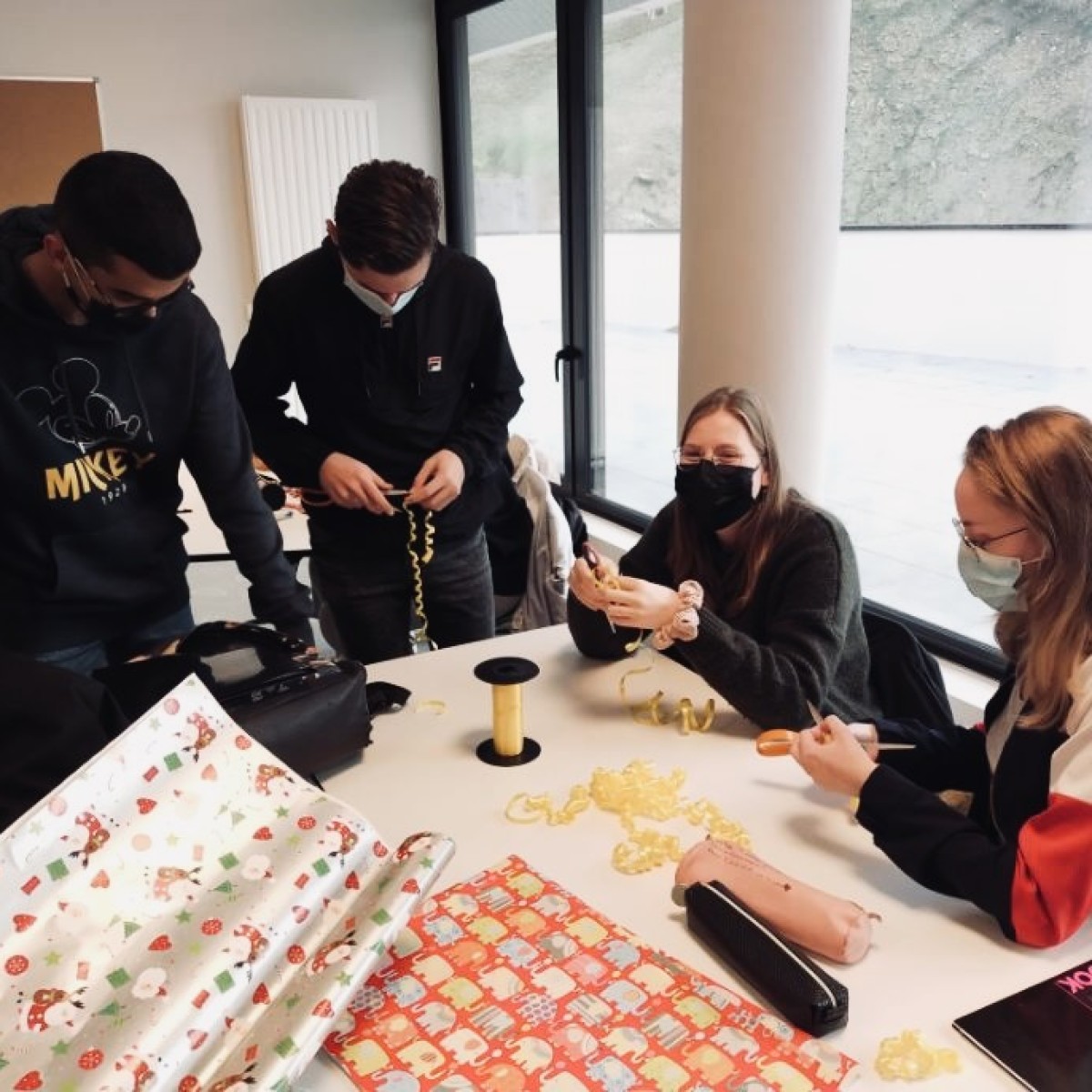 Atelier papier cadeau