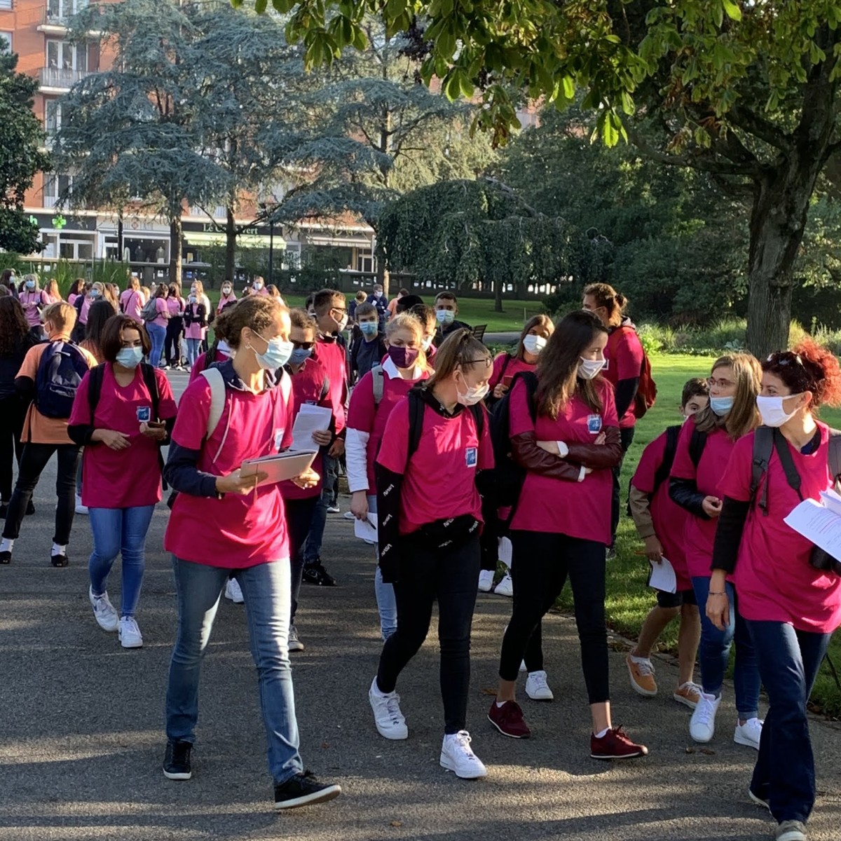 Journée d'intégration au lycée Jeanne d'Arc