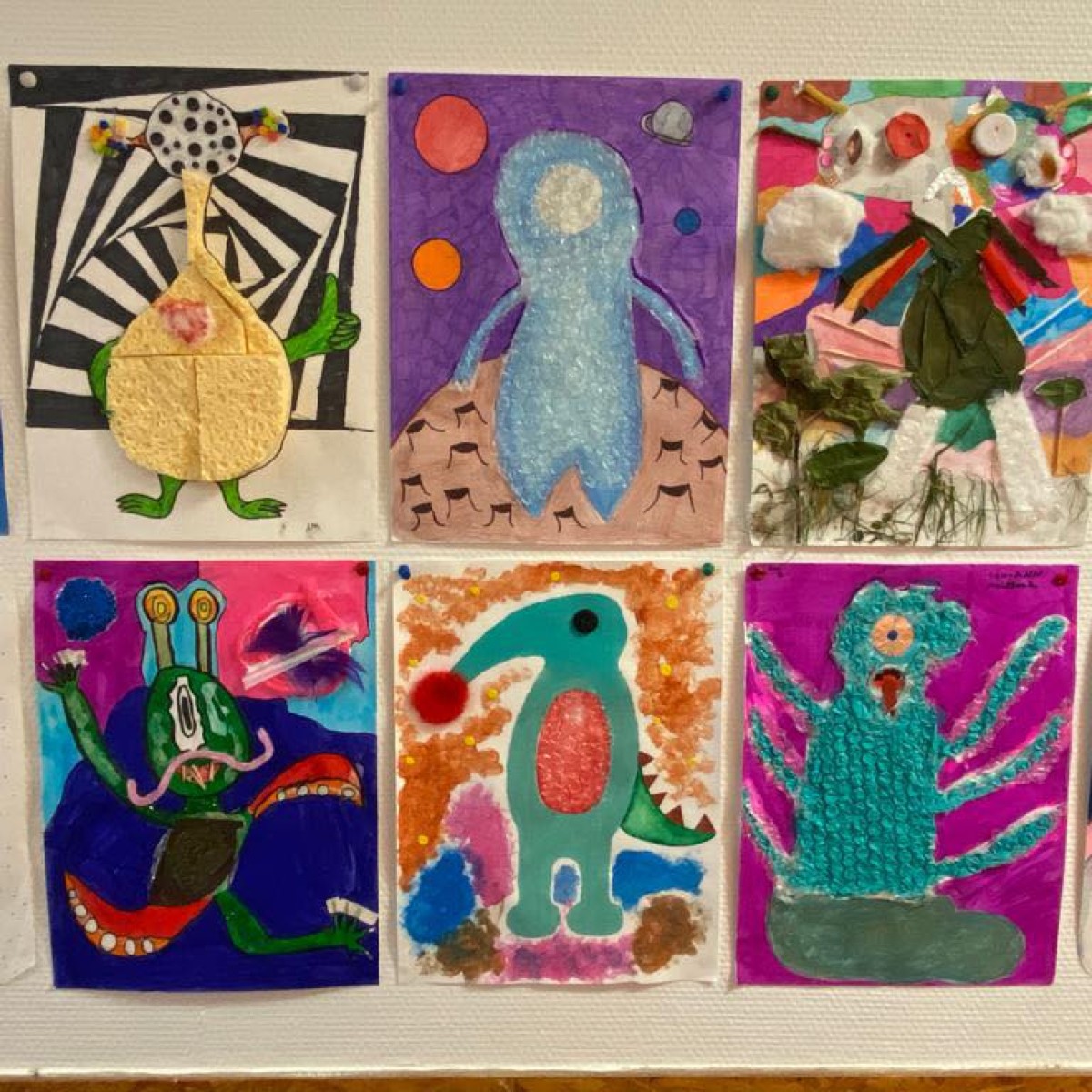 Zoom sur un beau projet d'art plastique