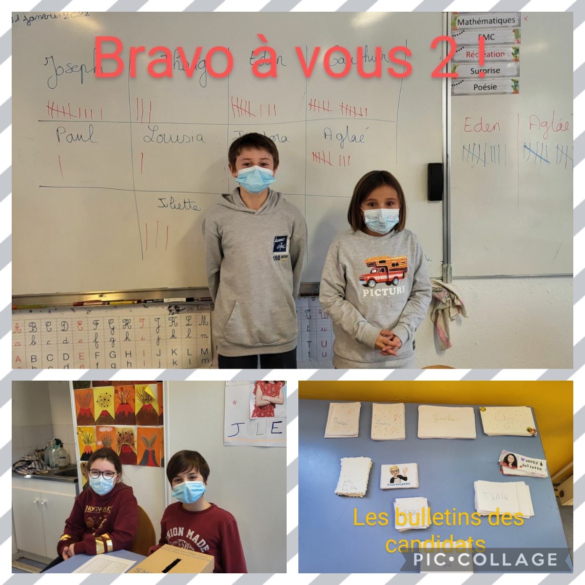 Élection des délégués au cycle 3