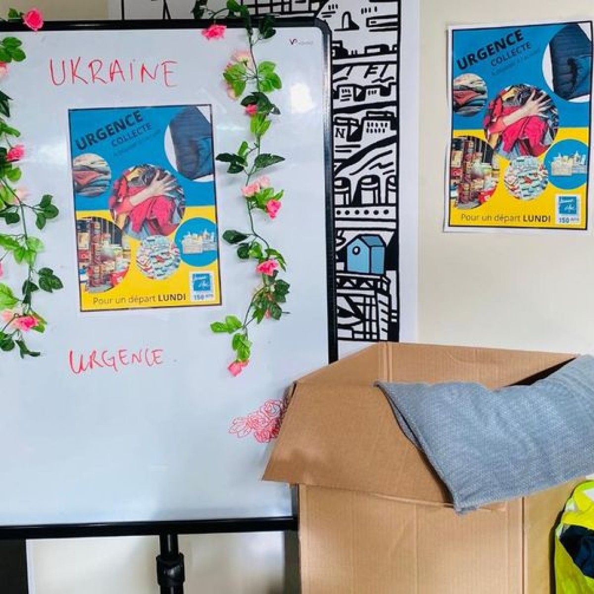 Collecte pour l'Ukraine