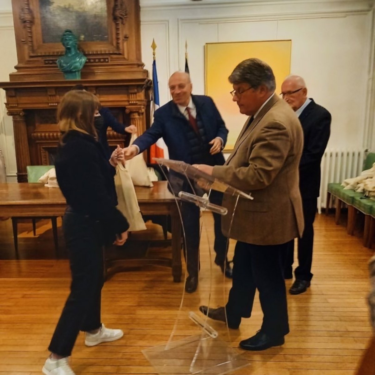 Remise des prix du Quiz 