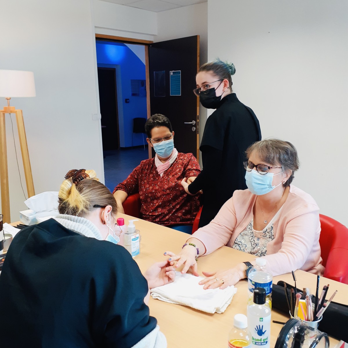 Action pro instant détente à l'hôpital des Ormeaux