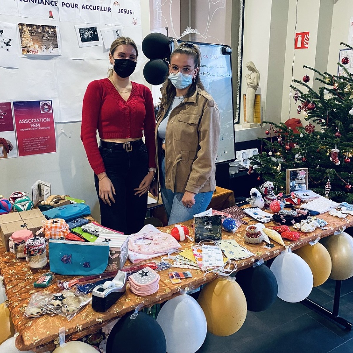 Marché de Noël solidaire du lycée et campus