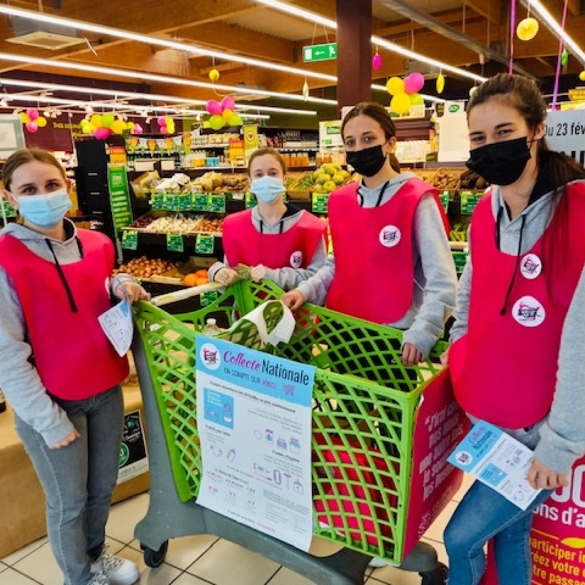 Collecte Restos du cœur pour l'Ukraine