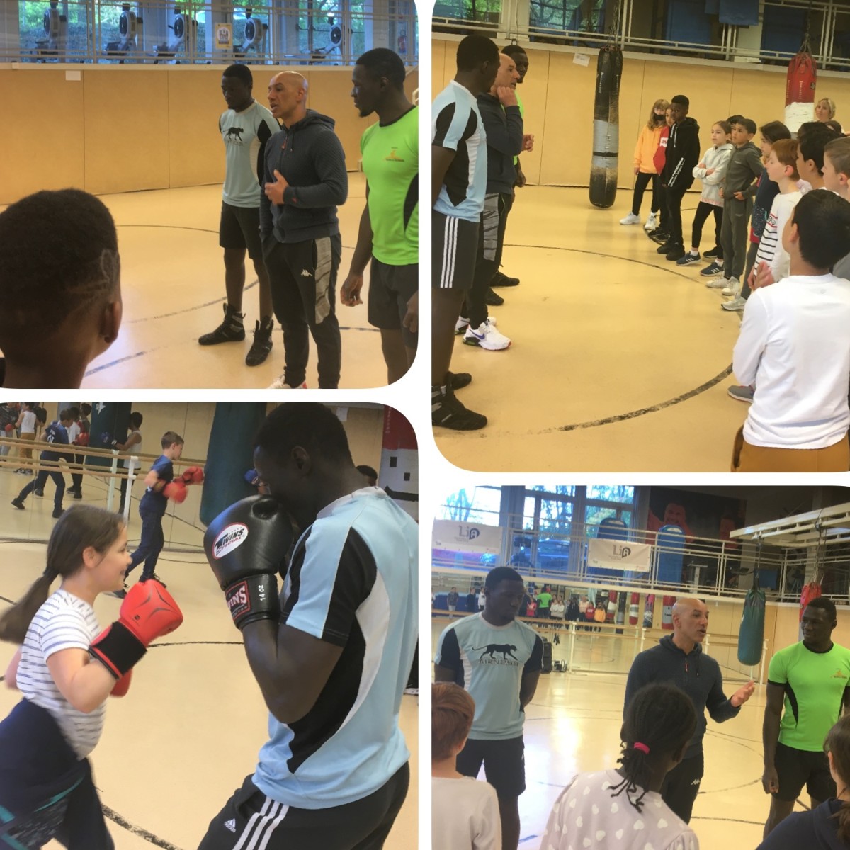 Les CM1 découvrent la boxe
