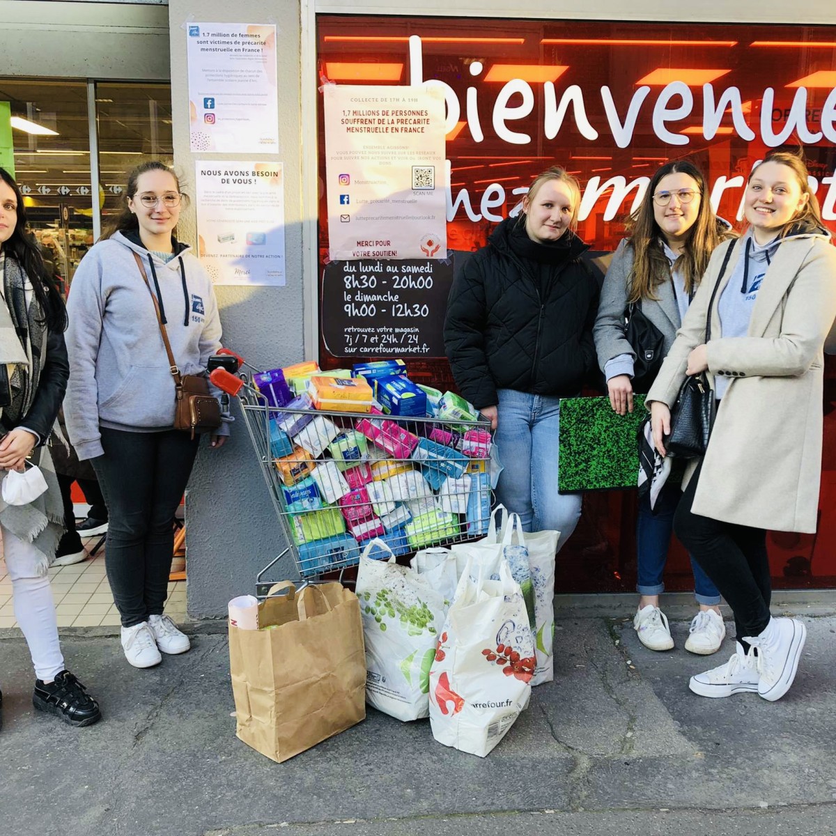 Collecte 'Les protections hygiéniques