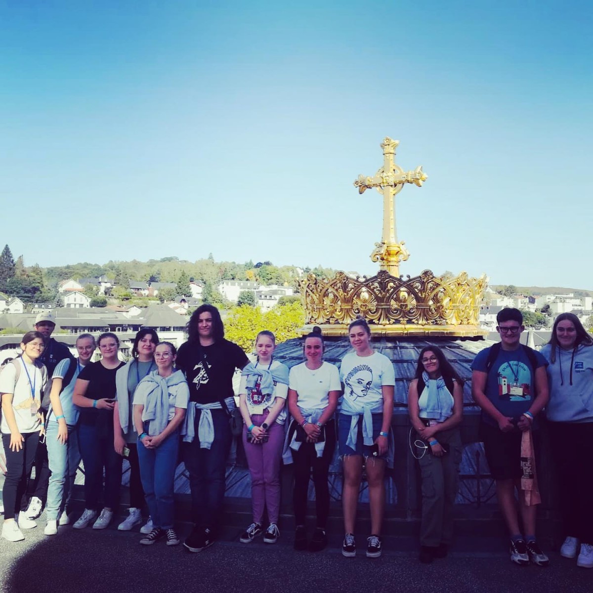 Voyage à Lourdes, Pèlerinage du Rosaire
