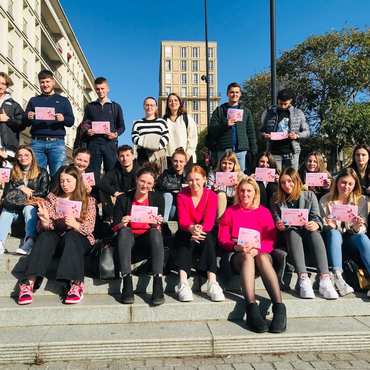 Les étudiants se mobilisent pour octobre rose !