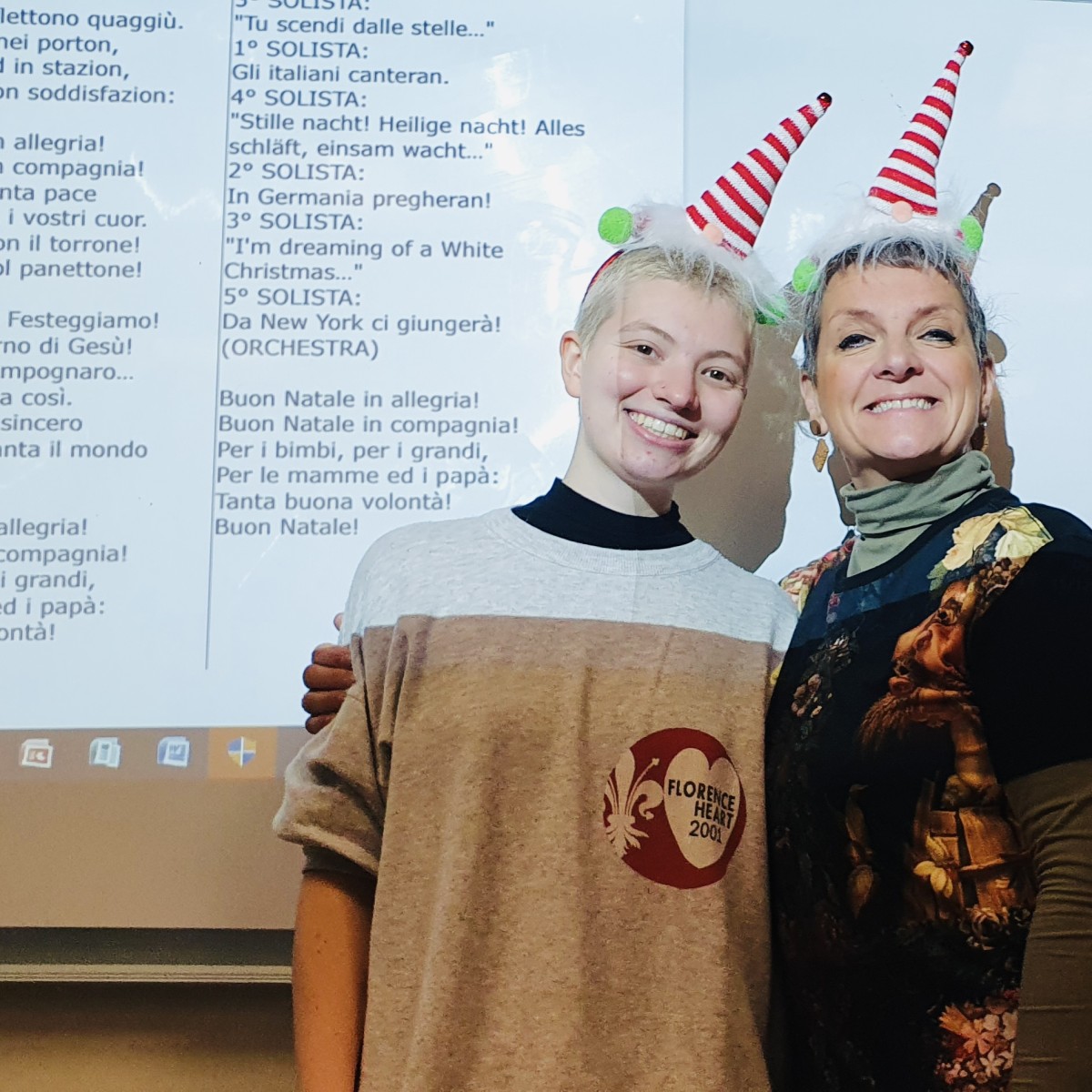 Une assistante milanaise pour les italianisants