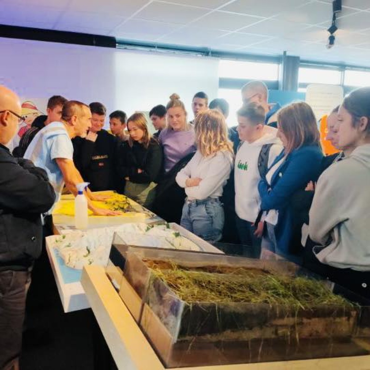 Visite de l'Écopole : la station d’épuration des eaux usées