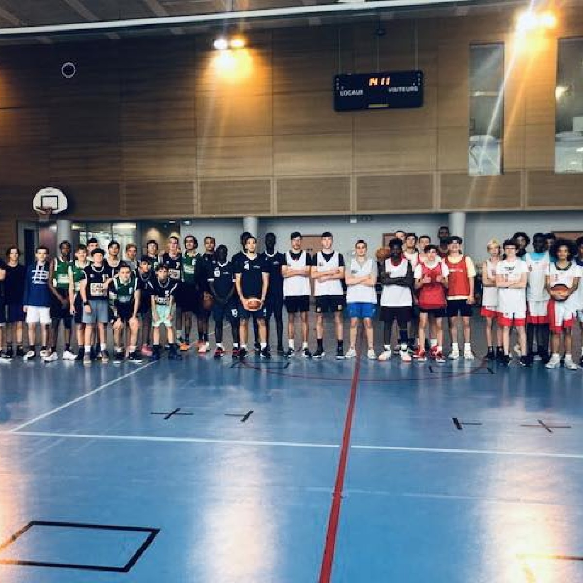 Finales départementales 3x3 basket : 1re place !