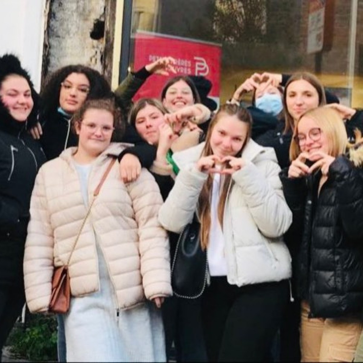 Visite des personnes âgées de l'association 