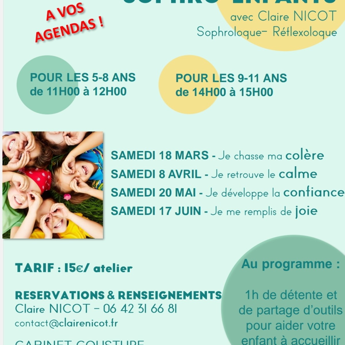 Ateliers sophro-enfants