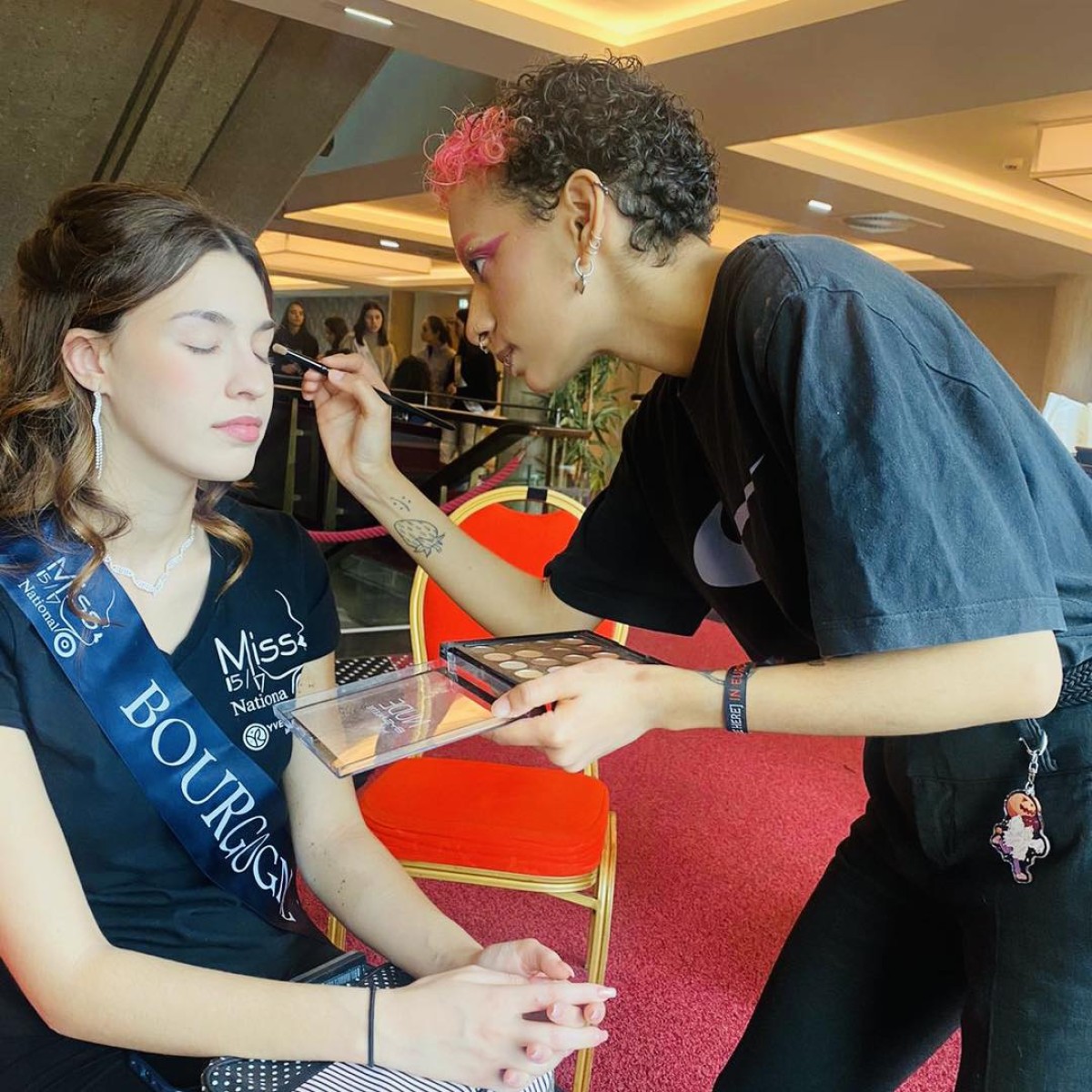 Maquillage élection Miss Nationale 15/17
