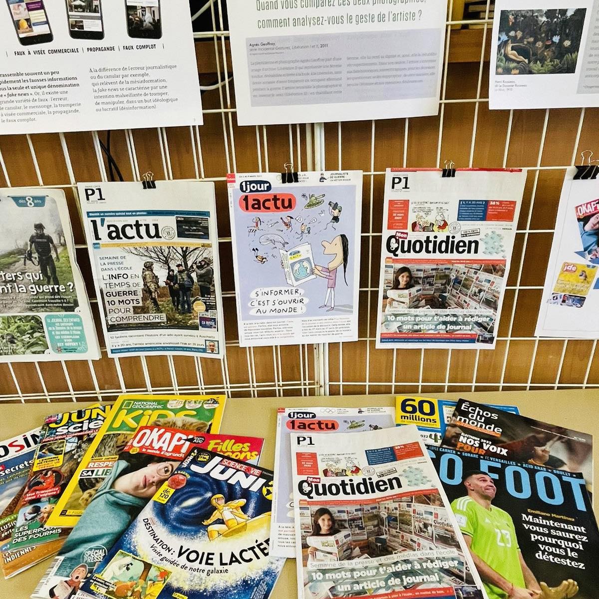 Semaine de la presse au CDI