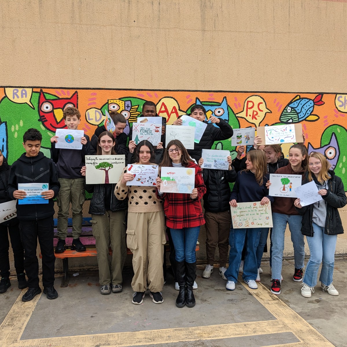 Les 4èmes C mobilisés pour l'environnement !