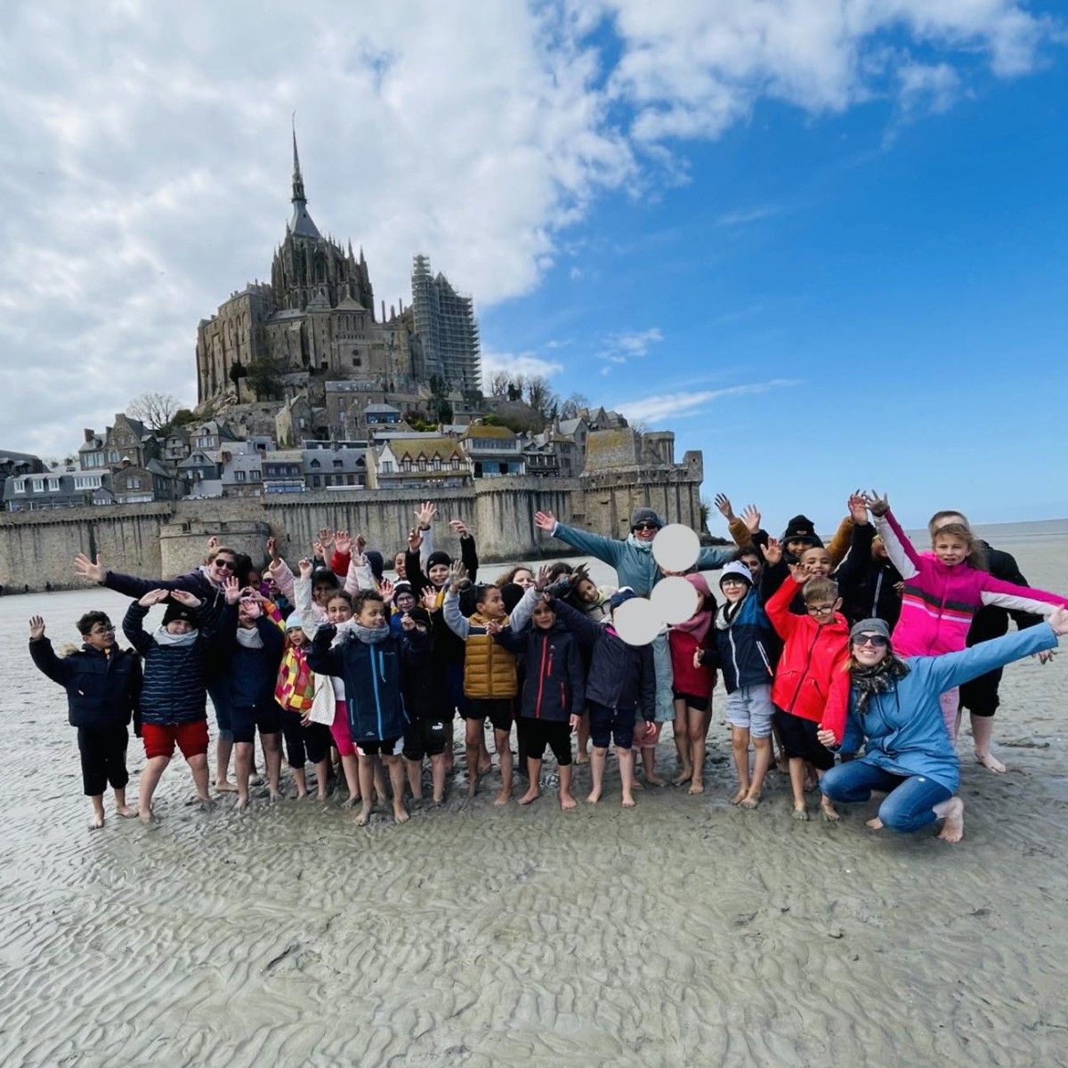 Classe découverte au Mont-Saint-Michel
