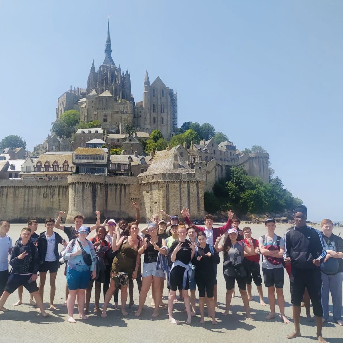 Sortie au Mont Saint-Michel