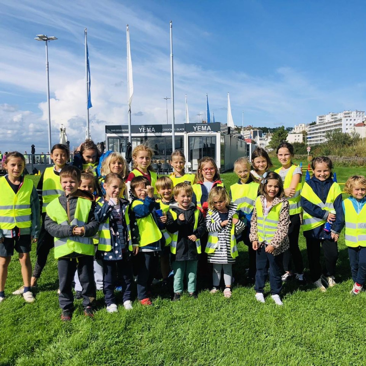 Olympiades à la plage