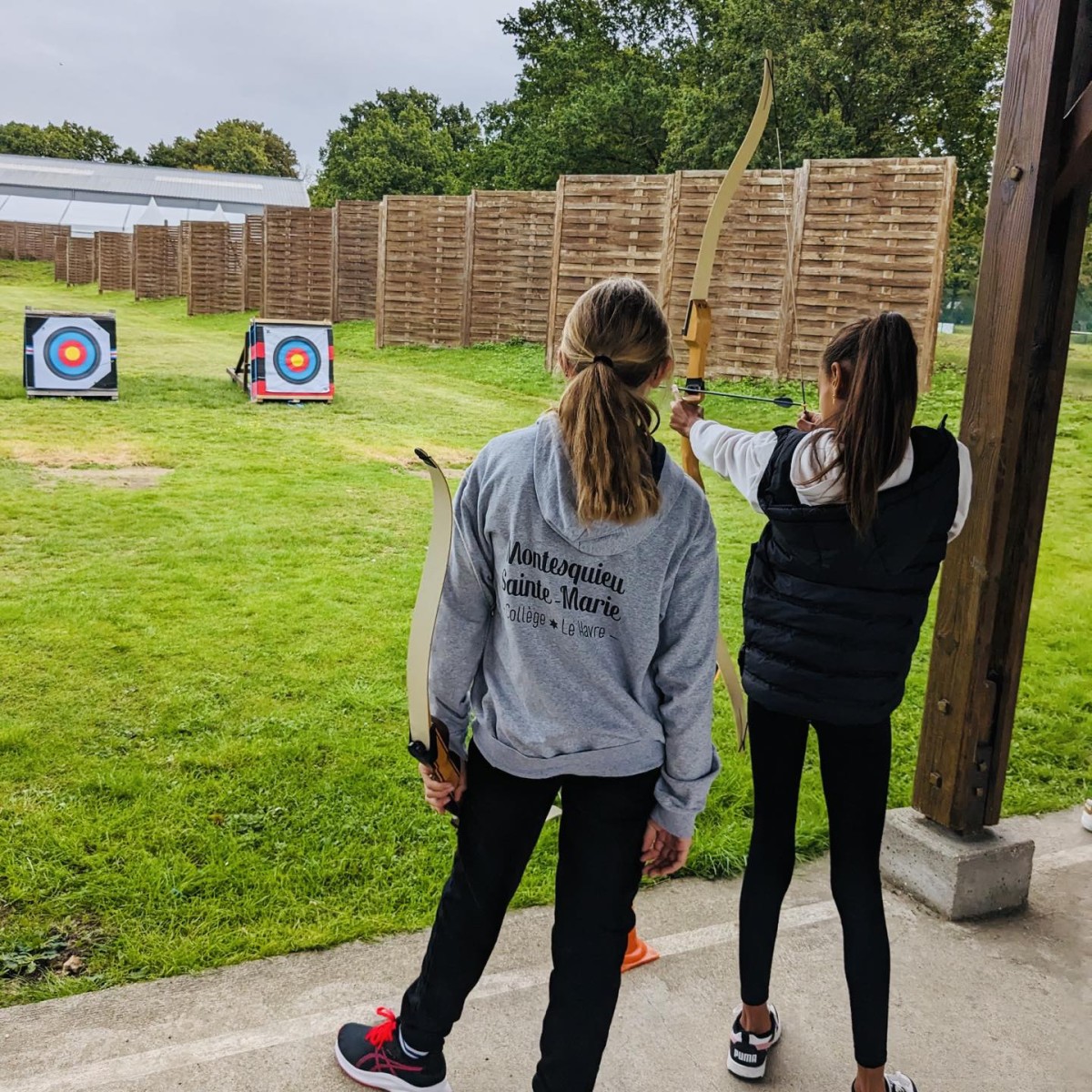 Journée d'intégration au parc de Jumièges