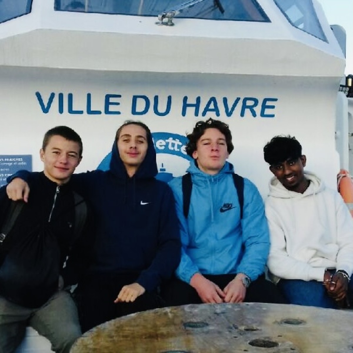 Visite du port du Havre