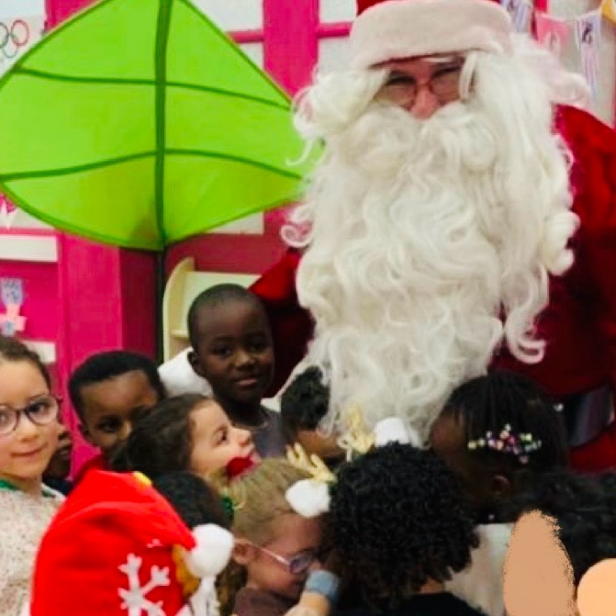 La visite du Père Noël !