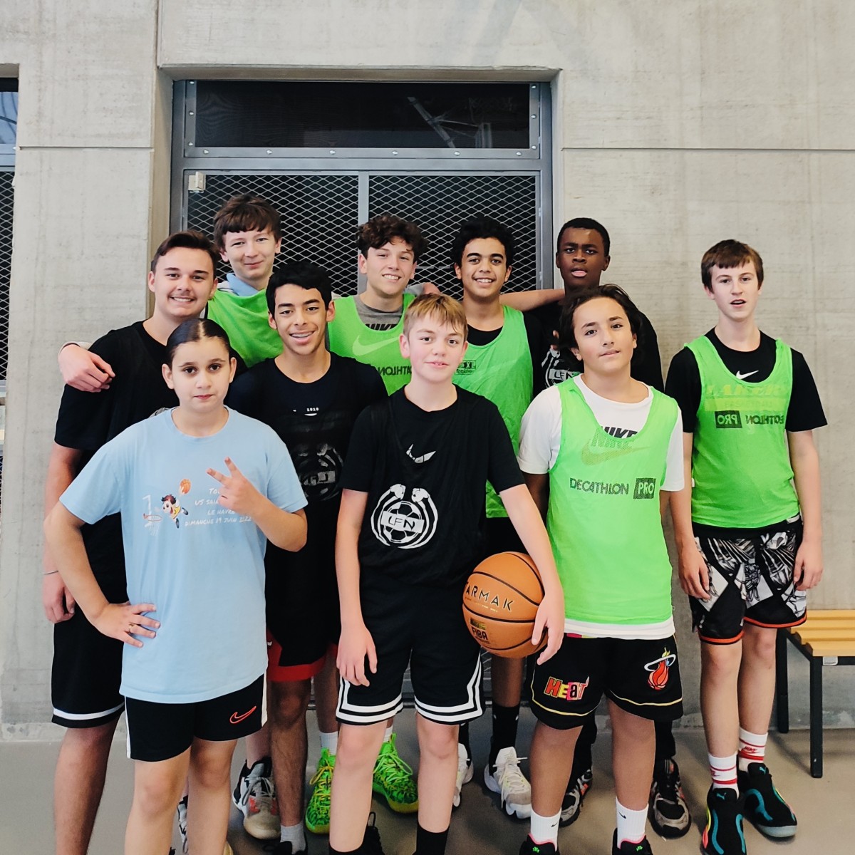 Championnat district Minimes Basket