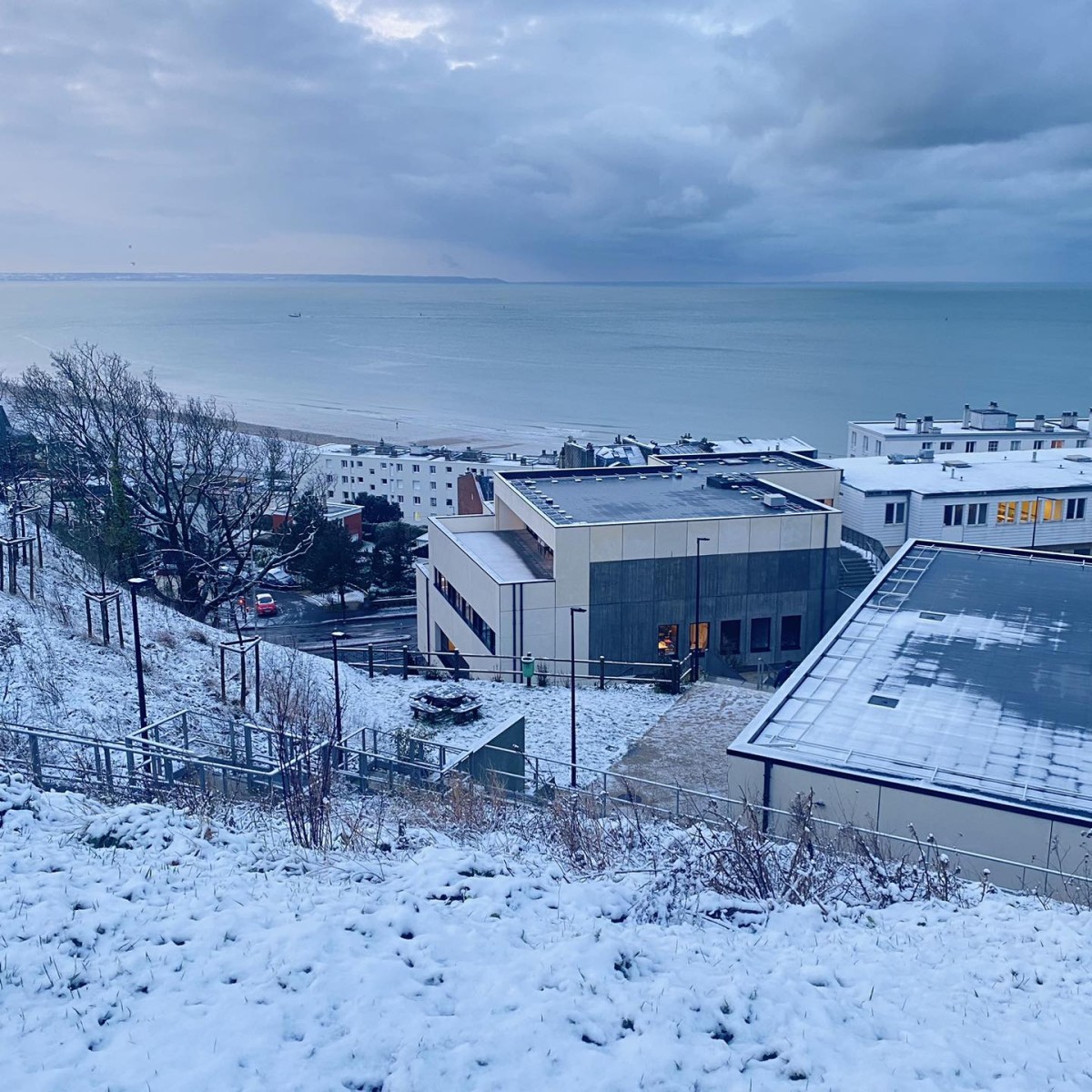 Un réveil enneigé !