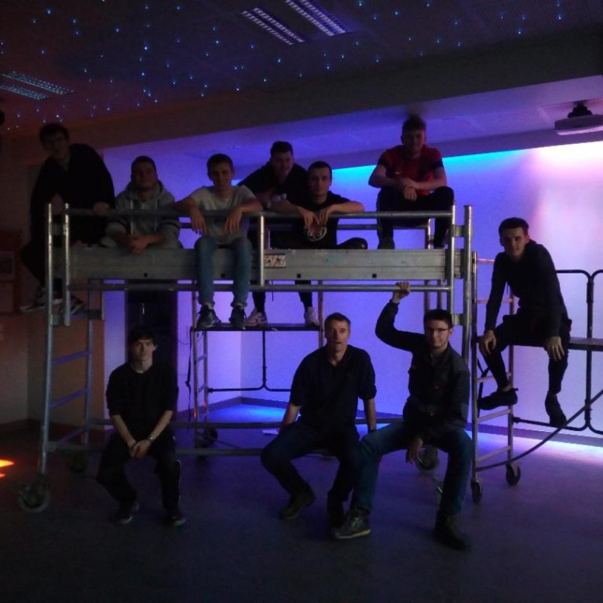 Une nouvelle réalisation des BTS Électrotechnique sur le Site Coty