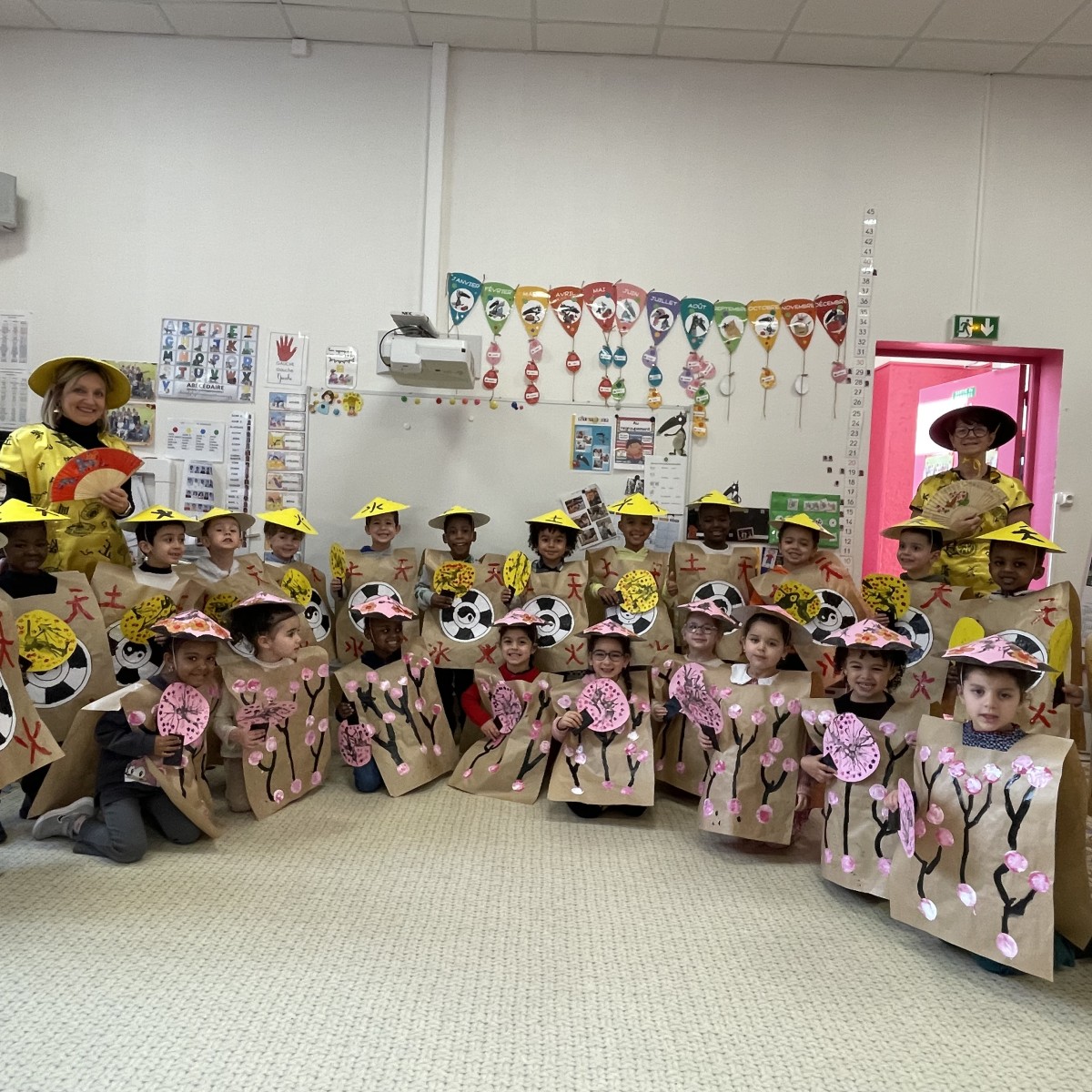 Les maternelles fêtent le nouvel an chinois !
