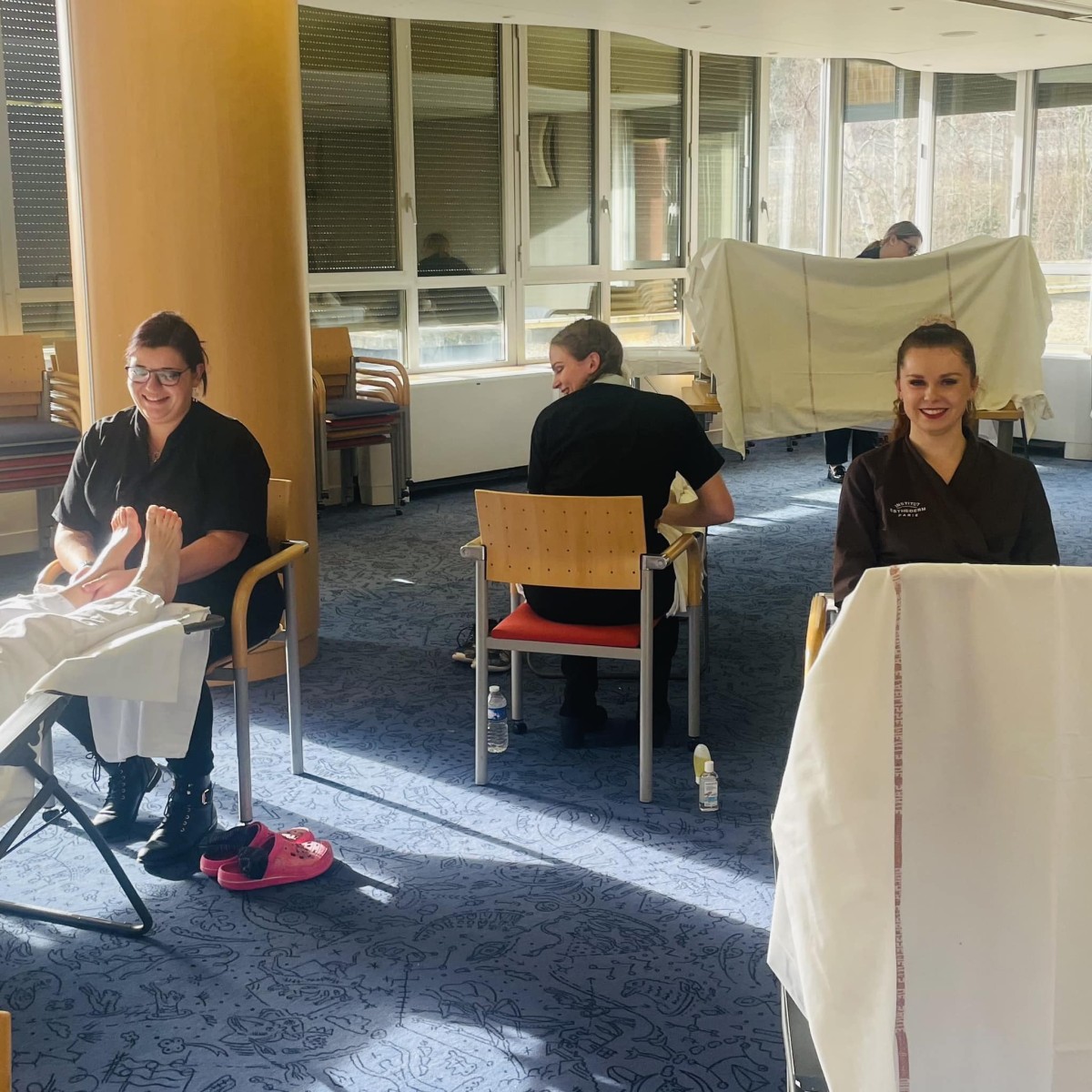 Après-midi bien-être pour le personnel soignant