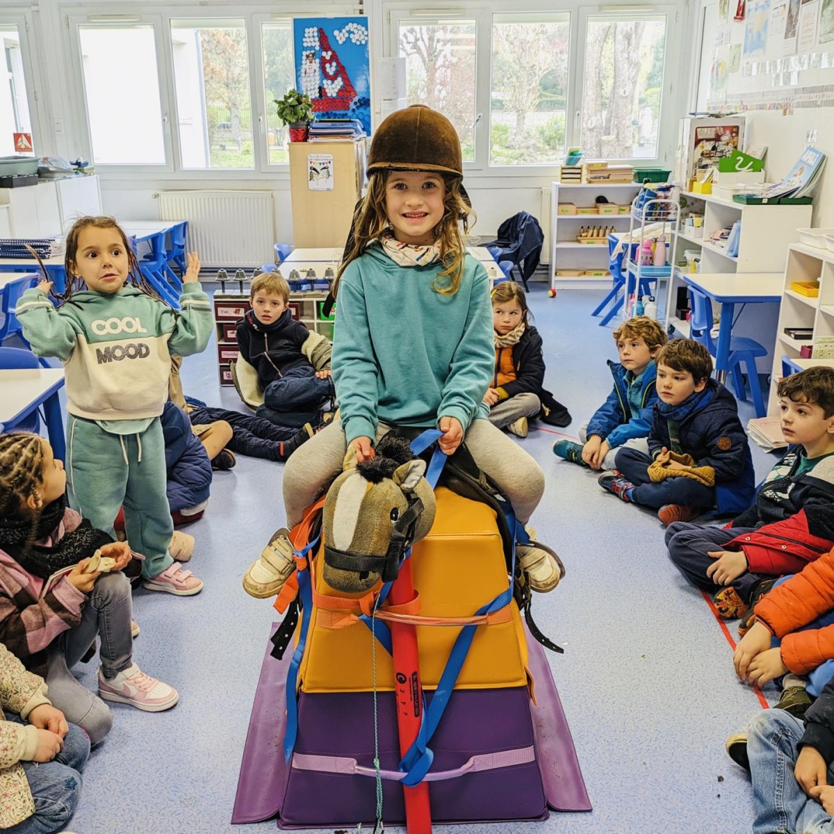 Préparatifs classe découverte poney