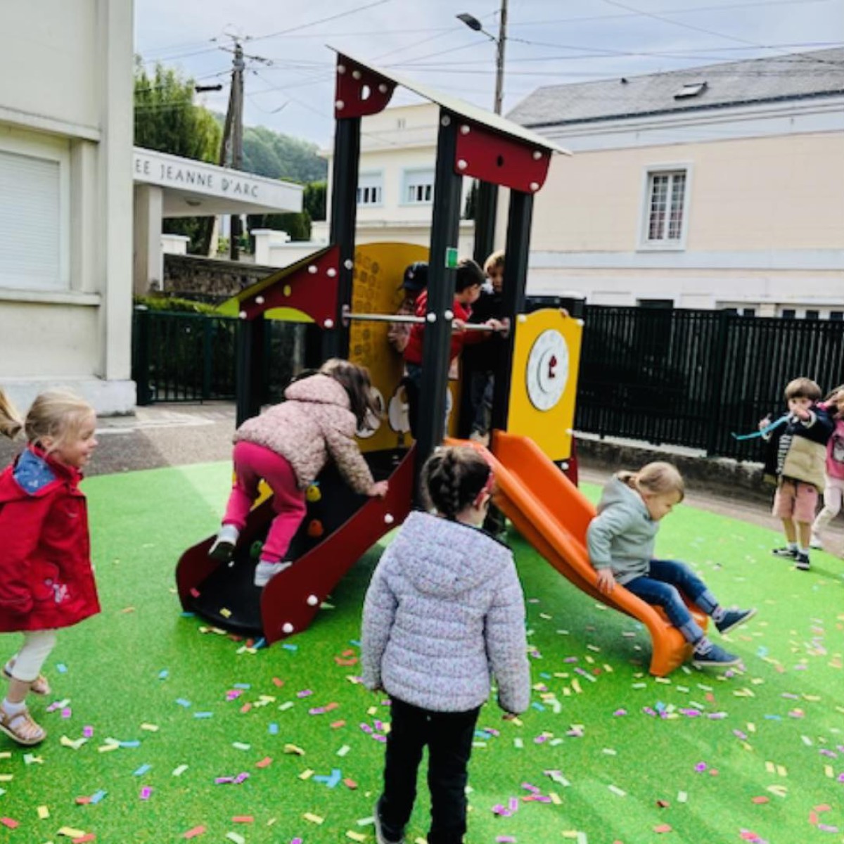 Inauguration structure de jeux