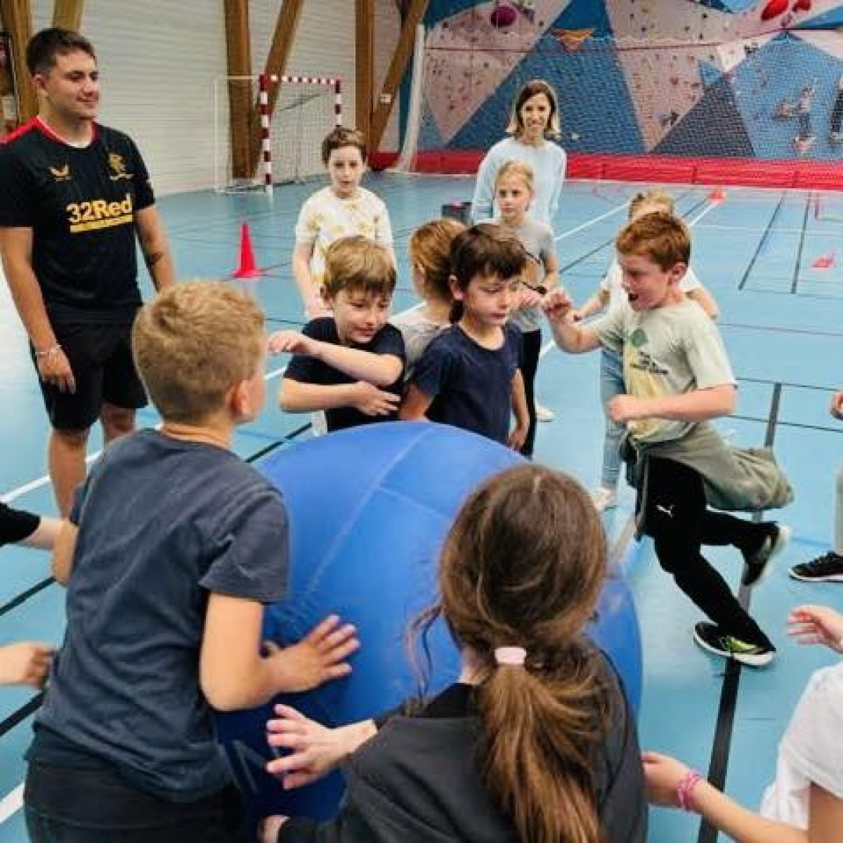 Journée sportive à Jumièges