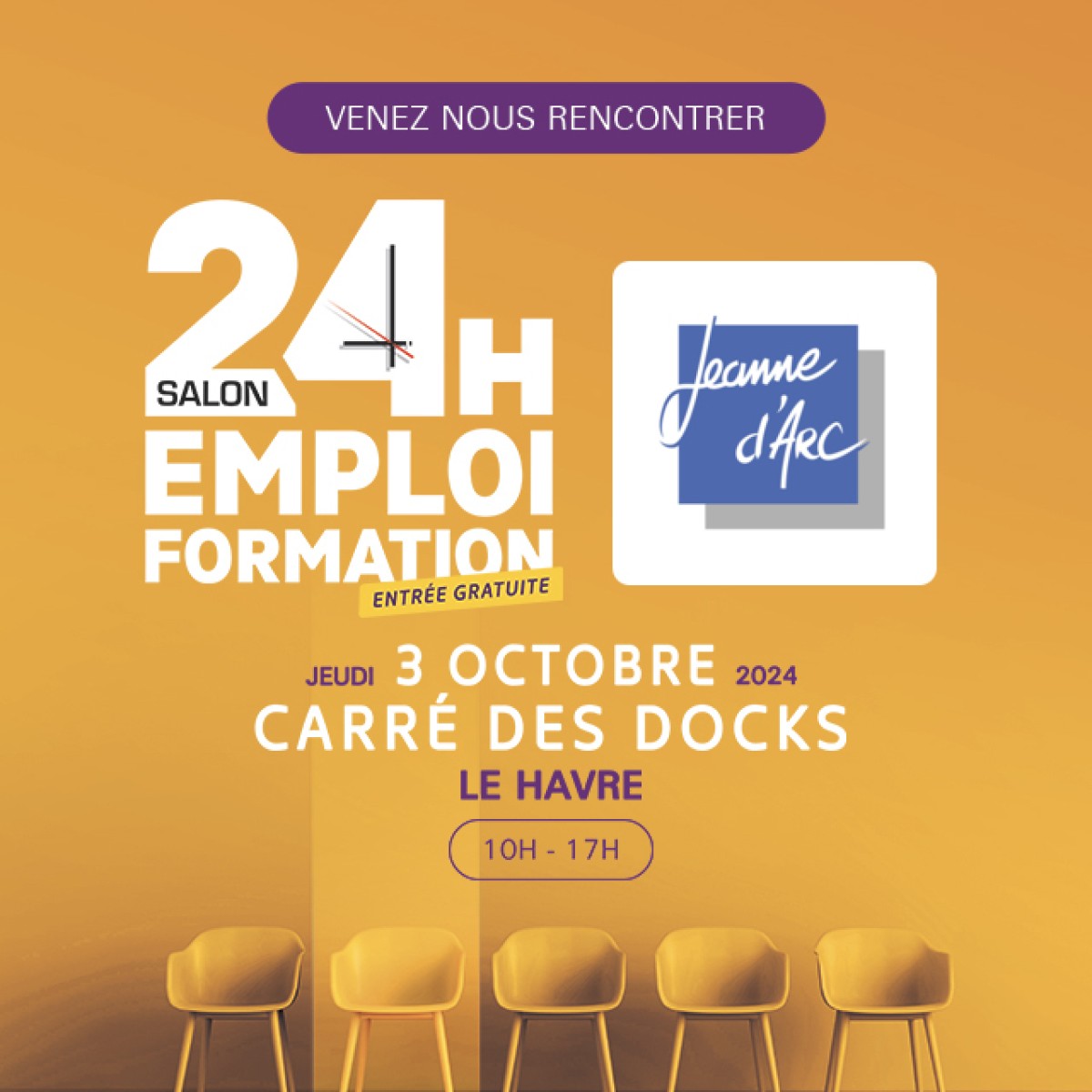 Salon 24H pour l'emploi et la formation