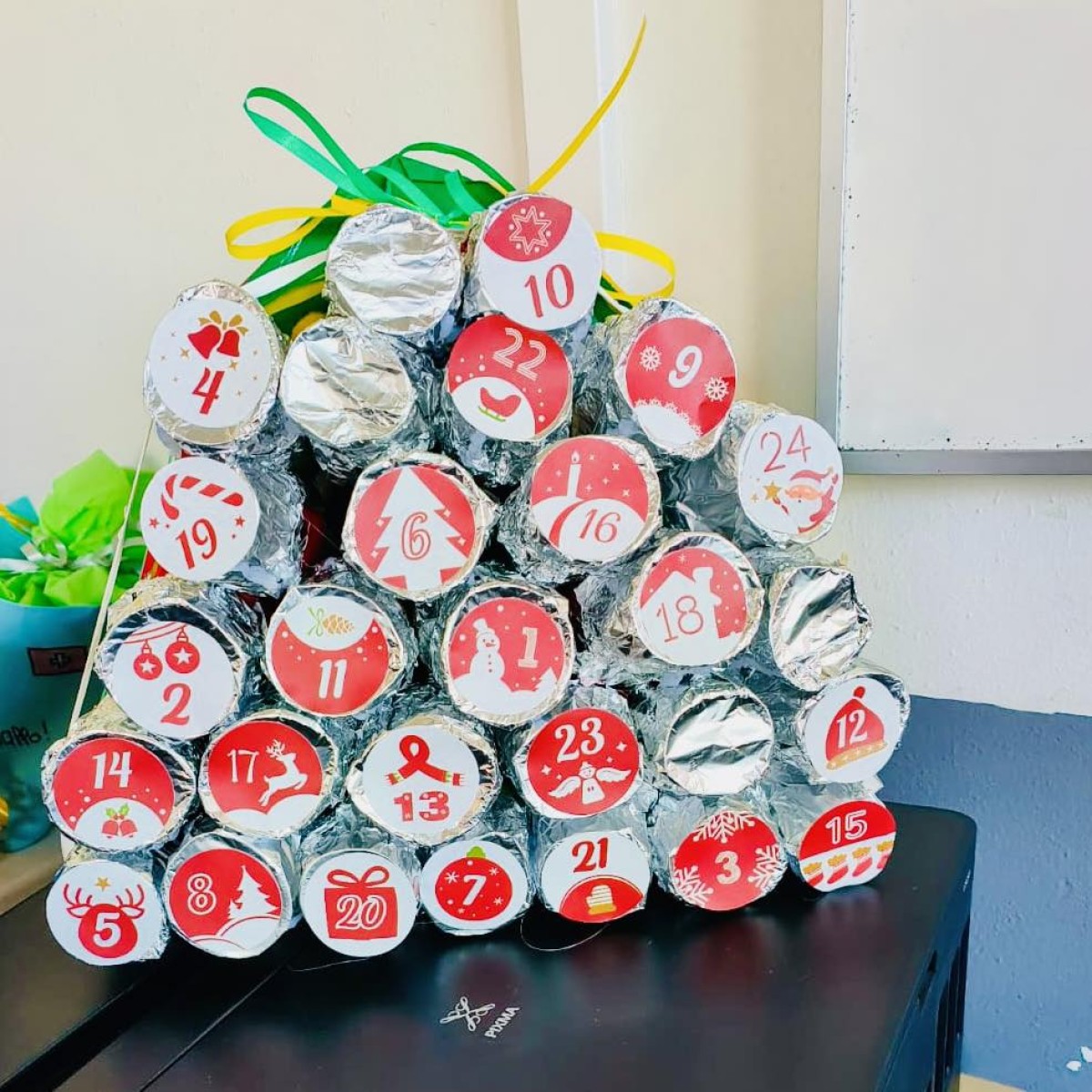 Activité fabrication de calendrier de l'Avent