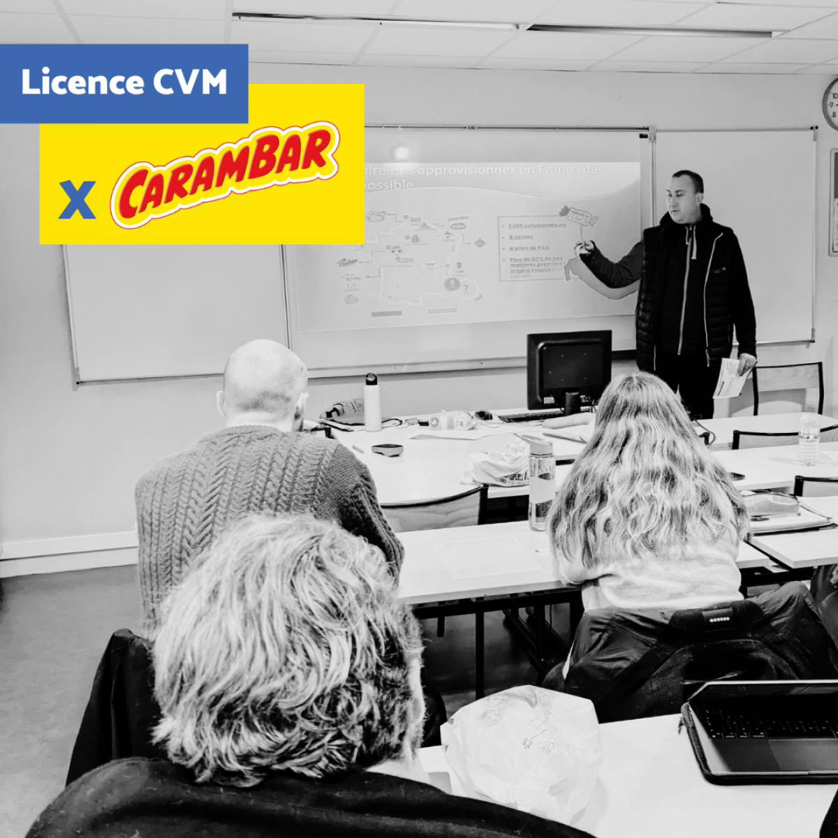 Intervention pro : Responsable de secteur GMS chez Carambar