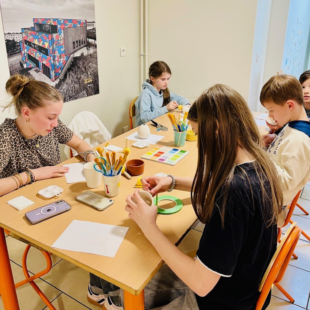 Atelier peinture sur céramique