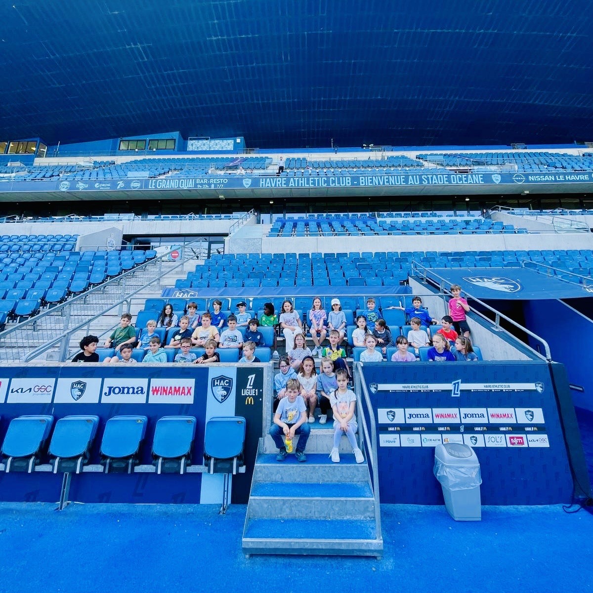 Visite du Stade Océane