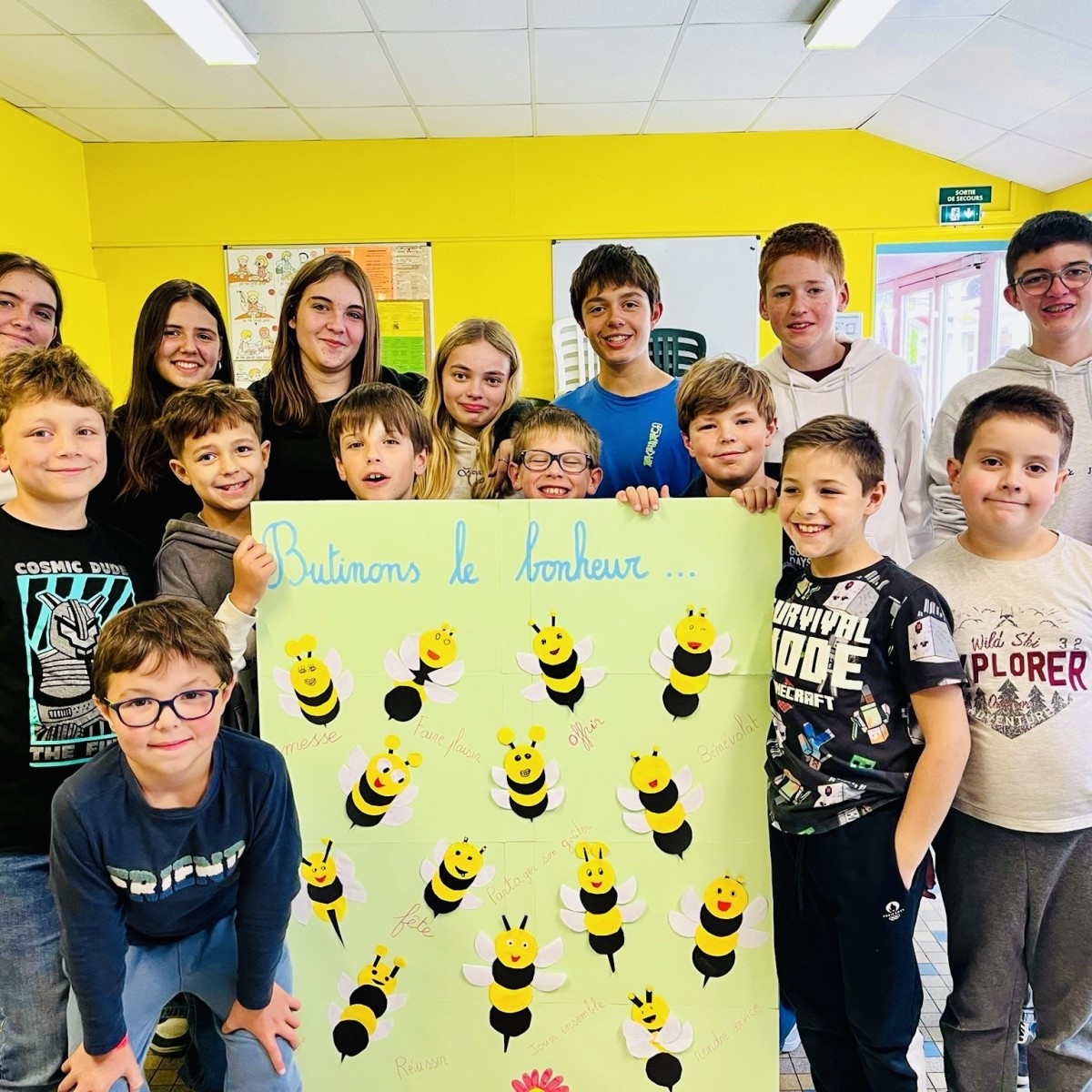 Les ambassadeurs de la Paix préparent la Messe !