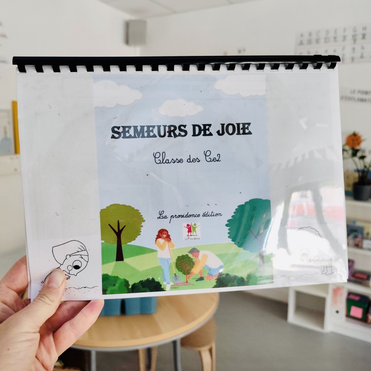 Projet d’écriture « Semeurs de joie »